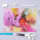 Herbstpastel Blätter Aquarellfarben Herbstpastel Seidenpapier (Handwerk)