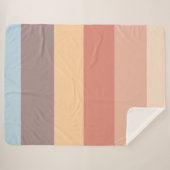 Herbstpastellfarbschema Sherpadecke (Vorderseite (Horizontal))