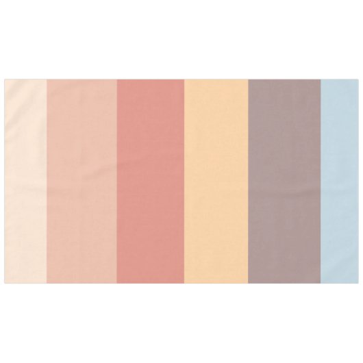 Herbstpastellfarbschema Tischdecke (Vorderseite (Horizontal))