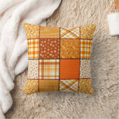 Herbstpatchwork Kissen (Decke)
