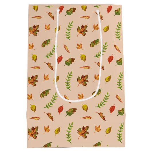 Herbstpause Mittlere Geschenktüte (Rückseite)