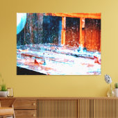 Herbstpercussion Leinwanddruck (Insitu (Wohnzimmer))