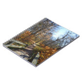 Herbstpfad. Notizblock (Linke Seite)
