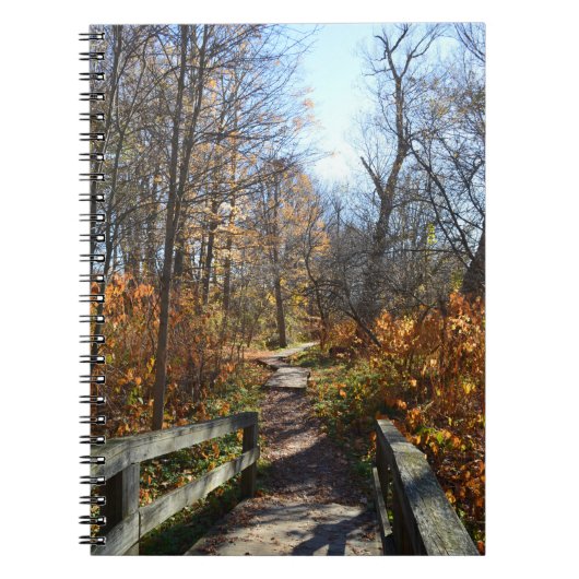 Herbstpfad. Notizblock (Vorderseite)