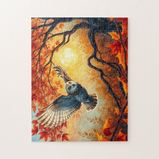 Herbstpfeife Alkohol Kunst Puzzle (Vertikal)