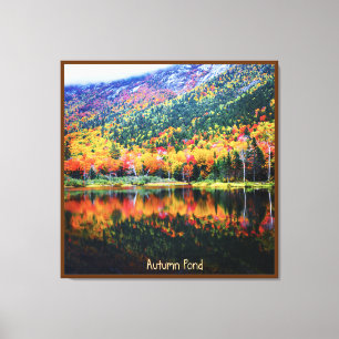 Herbstpfeife Leinwanddruck