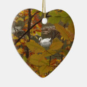 Herbstpfeifen mit Swan Keramik Ornament (Rechts)