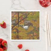 Herbstpfeifen mit Swan Serviette (Beispiel)