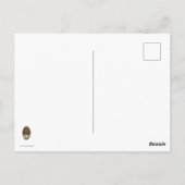 Herbstpferd Postkarte (Rückseite)