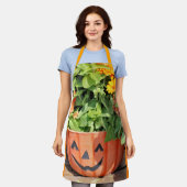 Herbstpflanze Schürze (Getragen)