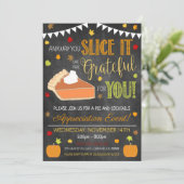 Herbstpie Aufwertung Einladung (Stehend Vorderseite)