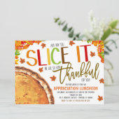 Herbstpie Aufwertung Einladung (Stehend Vorderseite)