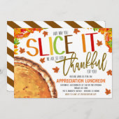 Herbstpie Aufwertung Einladung (Vorne/Hinten)