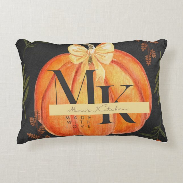 Herbstpilz Dekokissen (Vorderseite)