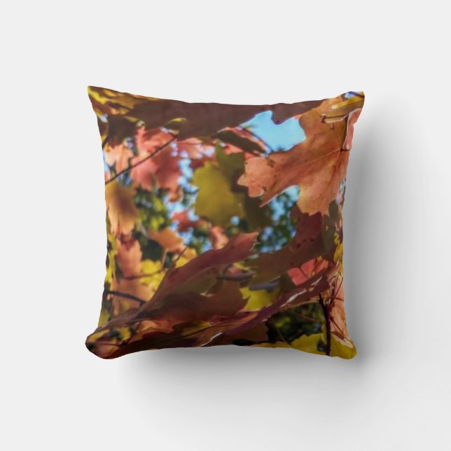 Herbstpilz Kissen (Vorderseite)