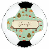 Herbstpilze Fußball (Vorderseite)