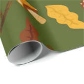 Herbstpilze Geschenkpapier (Rolleneckpunkt)