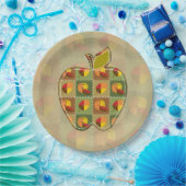 Herbstplatine Pappteller (Party)