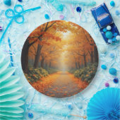 Herbstplatte Pappteller (Party)