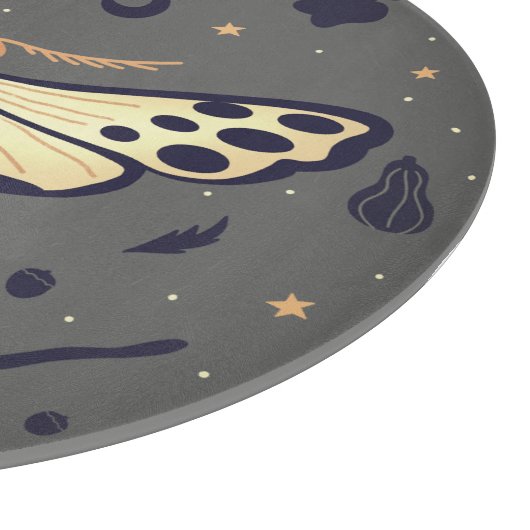 Herbstplatte Schneidebrett (Ecke)