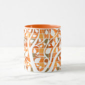 Herbstplätze und Blätter Tasse (Zentrum)