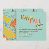 Herbstplendor-Einladung Einladung (Vorne/Hinten)
