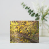 Herbstplendor III Postkarte (Stehend Vorderseite)
