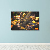 Herbstportrait Leinwanddruck (Insitu (Holzboden))