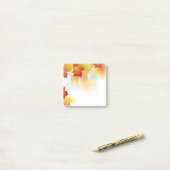 Herbstposten - Anmerkungen Post-it Klebezettel (Auf Schreibtisch)