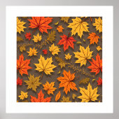 Herbstposter Foliendrucke (Vorderseite)