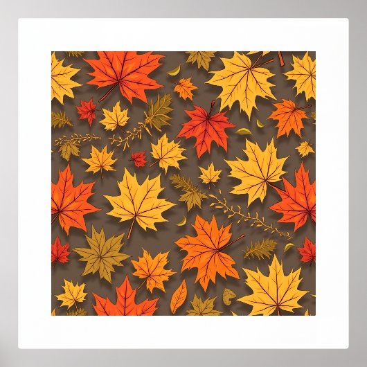 Herbstposter Foliendrucke (Vorderseite)