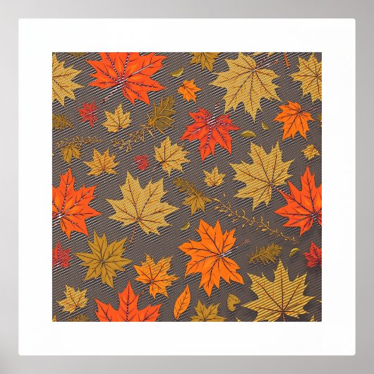 Herbstposter Foliendrucke (Vorderseite)