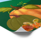 Herbstposter, Herbst, Urlaub Poster (Ecke)