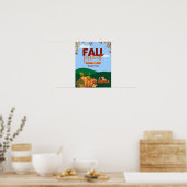 Herbstposter, Herbst, Urlaub Poster (Küche)
