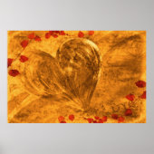 Herbstposter Liebe Poster (Vorne)