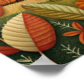 Herbstposter Poster (Ecke)