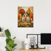 Herbstposter Poster (Heimbüro)