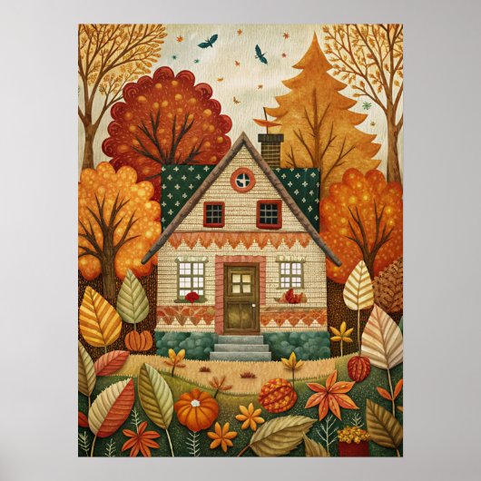 Herbstposter Poster (Vorne)