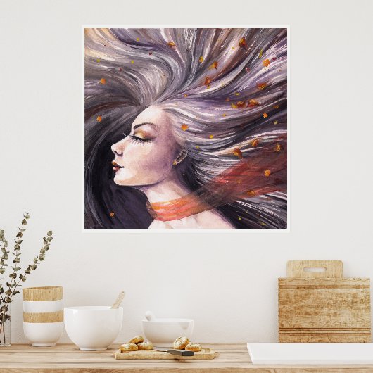 Herbstposter Poster (Küche)