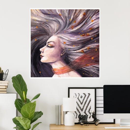 Herbstposter Poster (Heimbüro)