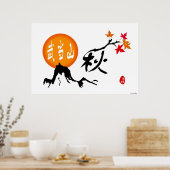 Herbstposter Poster (Küche)