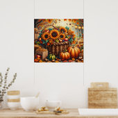 Herbstposter Poster (Küche)