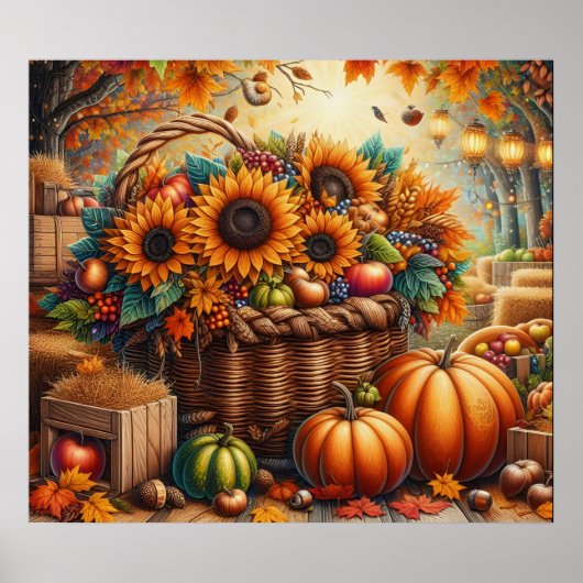 Herbstposter Poster (Vorne)
