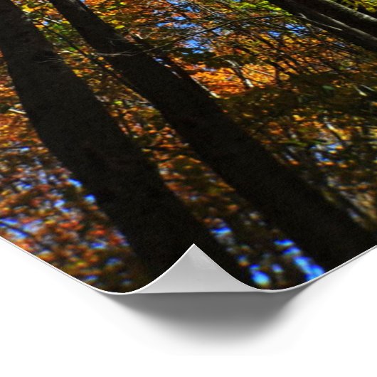 Herbstposter Poster (Ecke)