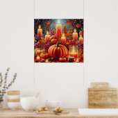 Herbstposter Poster (Küche)