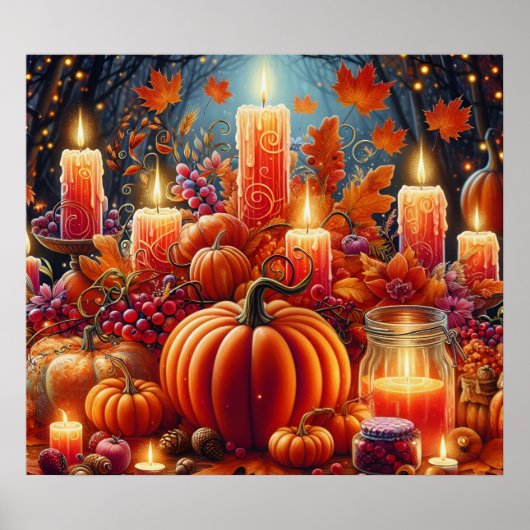 Herbstposter Poster (Vorne)