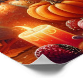 Herbstposter Poster (Ecke)