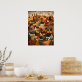 Herbstposter Poster (Küche)
