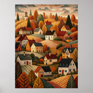 Herbstposter Poster