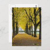 Herbstpostkarte Postkarte (Vorne/Hinten)